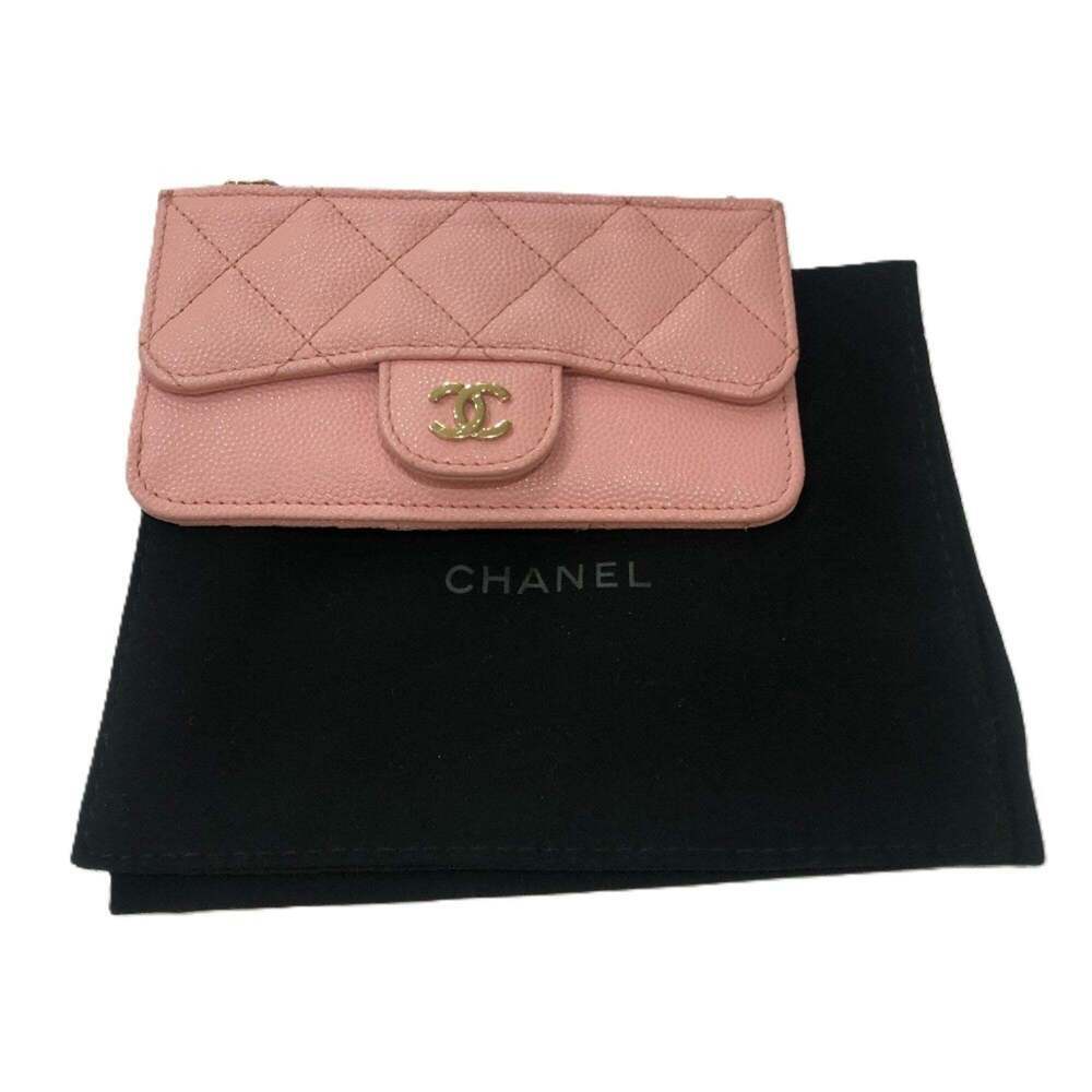 CHANEL Pink Caviar Leather Wallet - Picture 12 of 12